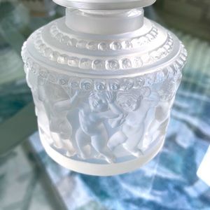 Lalique “Les Enfants” cherub perfume bottle